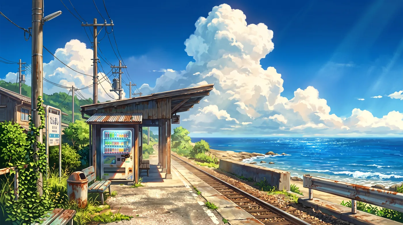 Anime background, made with Nano Banana 2.1