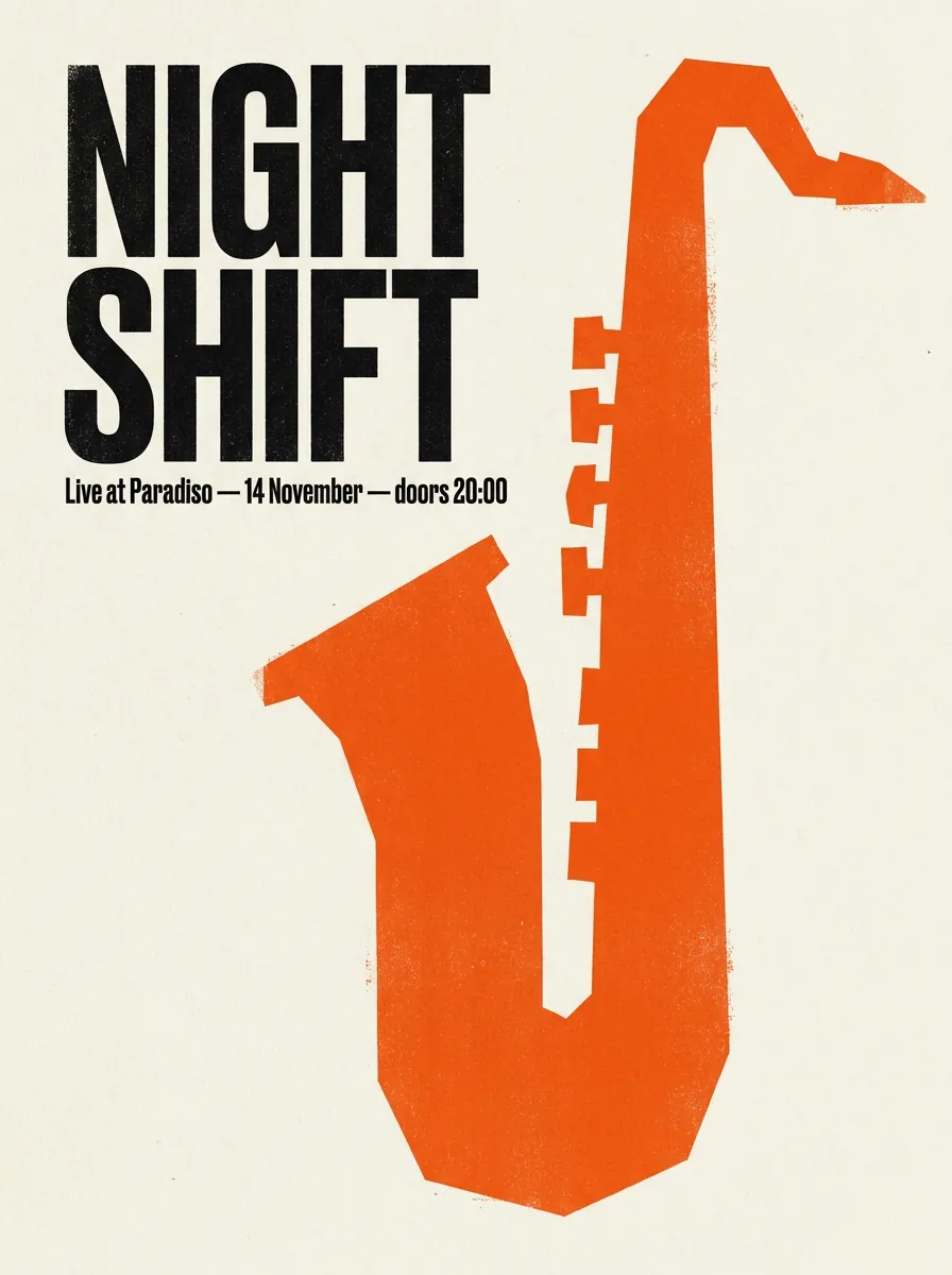The same jazz poster prompt in Nano Banana 2.1, Nano Banana 2 and Nano Banana Pro. 2.1 shows a visible grid, NB 2 has a broken time and an invented band name. (Nano Banana Pro)